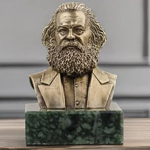 На память: Бронзовый бюст «Карл Маркс»
