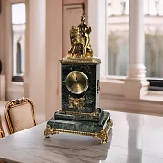 Часы «Диана со львом», 200×100×400 мм — необычный подарок — фотография 1