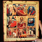 Подарочная икона "Cвятитель Николай Мирликийский" — фотография 1