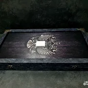 Подарочные нарды под стеклом «Золотой Герб России» — фотография 8