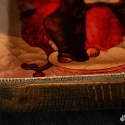 Икона Спасителя "Господь-Вседержитель на троне" — необычный подарок — фотография 6