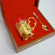 Подарочный подстаканник для чая «Футбол» для болельщика — фотография 2