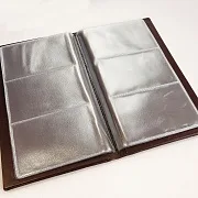В подарок: Кожаная настольная визитница с гравюрой. Златоуст — фотография 2
