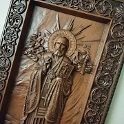 Икона николай Чудотворец — красивый подарок — фотография 6