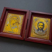 Складень "Православный". Златоуст — оригинальный подарок — фотография 5