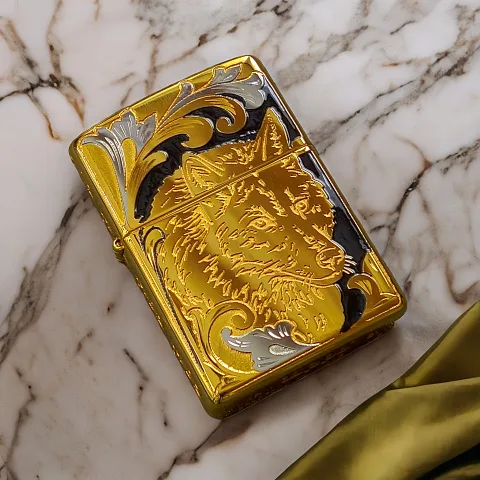 Сувенирная зажигалка Zippo "Вожак и стая" — красивый подарок