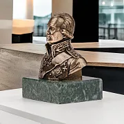 Бюст «Ушаков» из бронзы в подарок — фотография 1