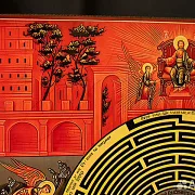 Икона деревянная "Лабиринт Веры" — необычный подарок — фотография 2