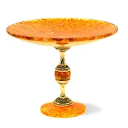 На память: Интерьерная конфетница янтаря — фотография 2