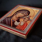 Икона Божией матери Казанская — необычный подарок — фотография 4