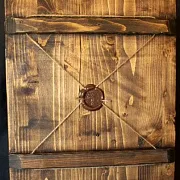 Икона св. Спиридона состаренная. 36*30 см — необычный подарок — фотография 2