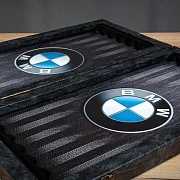 Нарды под стеклом «BMW» в подарок — фотография 9