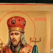 Подарочная икона Иоасафа Белгородского. Ручная работа — фотография 2