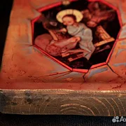Иконка "Рождество Христово" Высотой 15 см — красивый подарок — фотография 5
