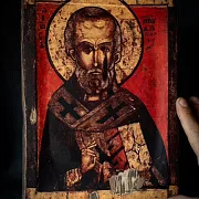 Святой Николай Чудотворец" Икона в подарок — фотография 1
