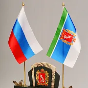 Каменная композиция «Герб» — красивый подарок — фотография 2