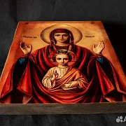 Икона. Богоматерь "Знамение" — необычный подарок — фотография 5