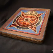 На память: Икона авторская "Всевидящее око Божие" — фотография 5
